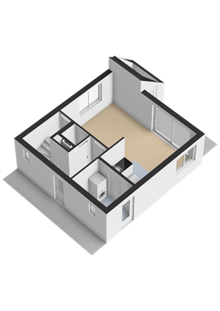 Floorplan - Zeedijk 24-586, 4504 PN Nieuwvliet